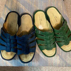 Summer sandals, size 7WW